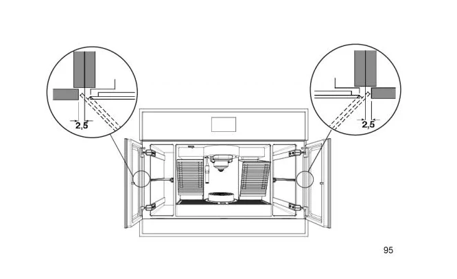 Machine à café encastrable Teka CLC 8350 MC BK Noir