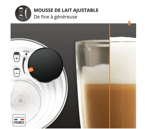 Machine à café à grain Krups Sensation Lait EA912HF1 Gris anthracite + kit entretien