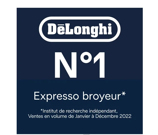 Machine à café à grain Delonghi FEB4455.B RIVELIA Noir