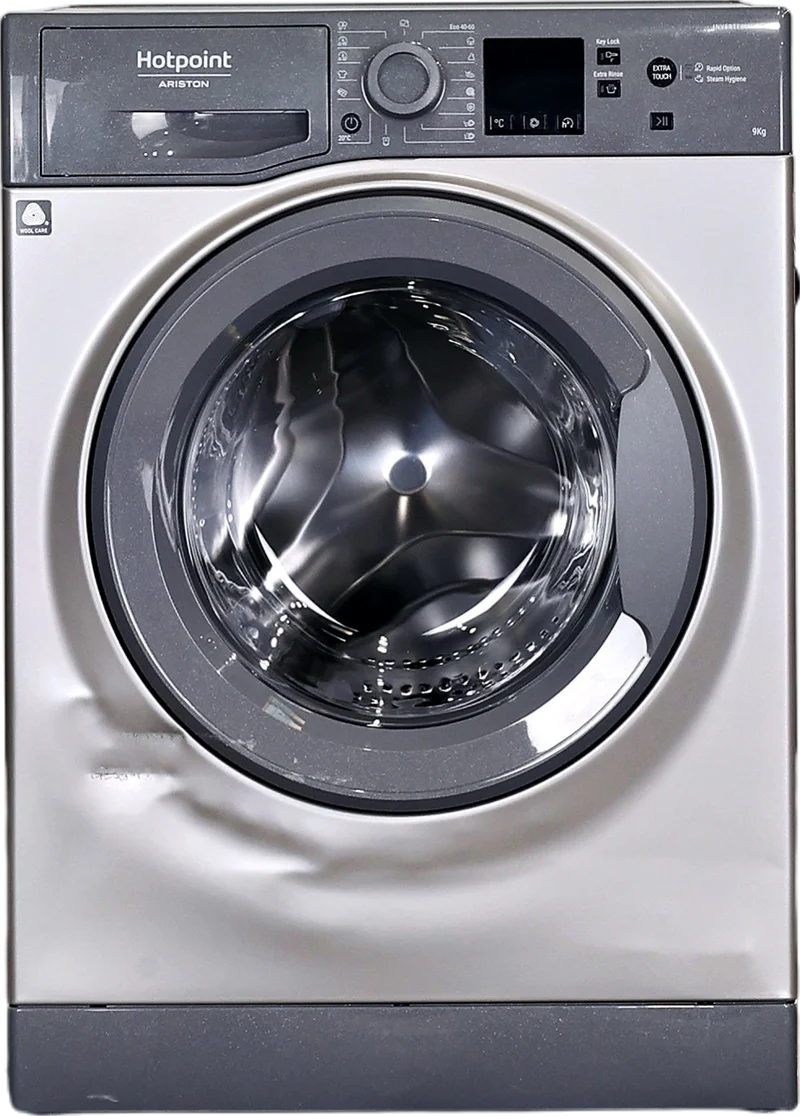 Lave-linge Hublot 9 kg Reconditionné HOTPOINT NSWM 946 GG FR