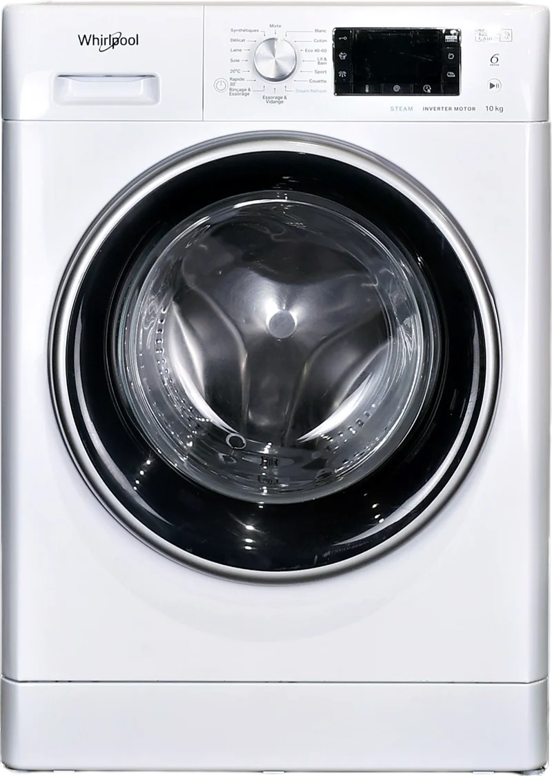 Lave-linge Hublot 9 kg Reconditionné WHIRLPOOL FFDD9469BSVFR