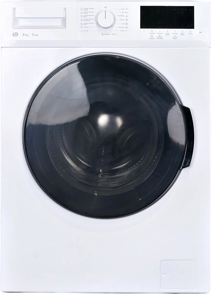 Lave-linge Sechant 8 kg Reconditionné ESSENTIEL B ELS85-1b