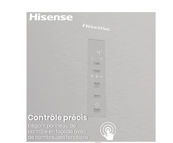 Réfrigérateur congélateur en bas Hisense RB5P410SACC