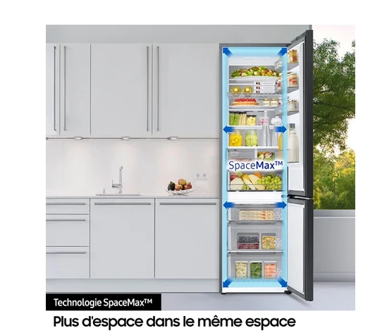 Réfrigérateur congélateur en bas Samsung RB34C600EWW