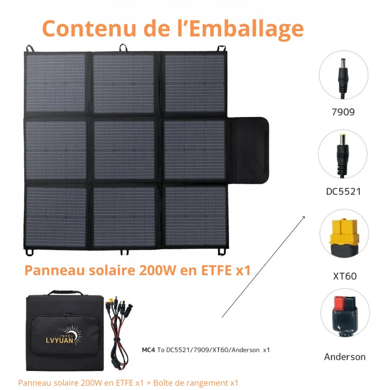 Générateur Solaire Pliable Foval