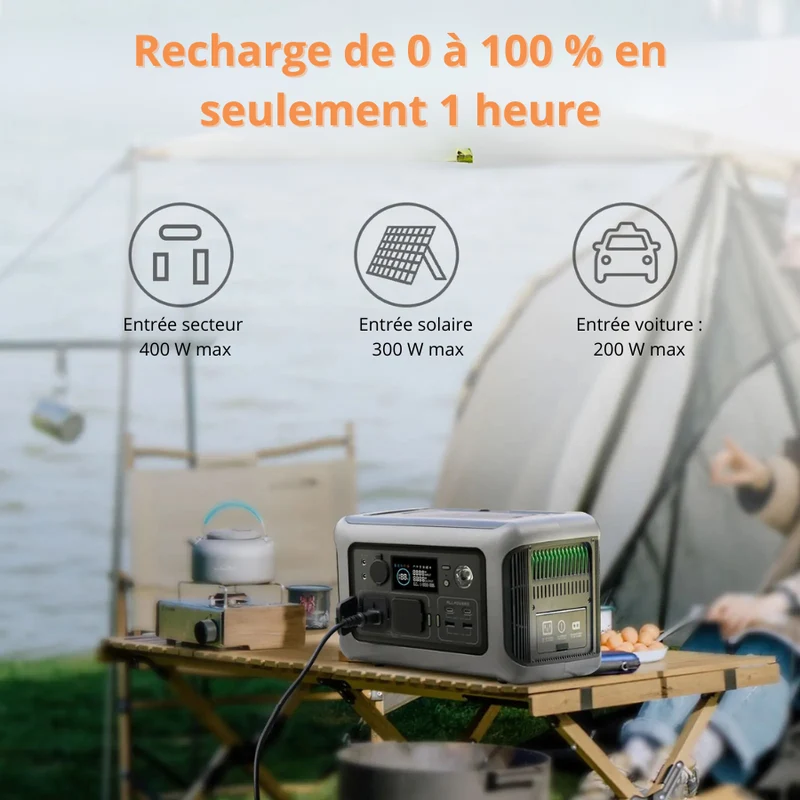 Générateur Électrique Portable ALLPOWERS R600 – 299Wh