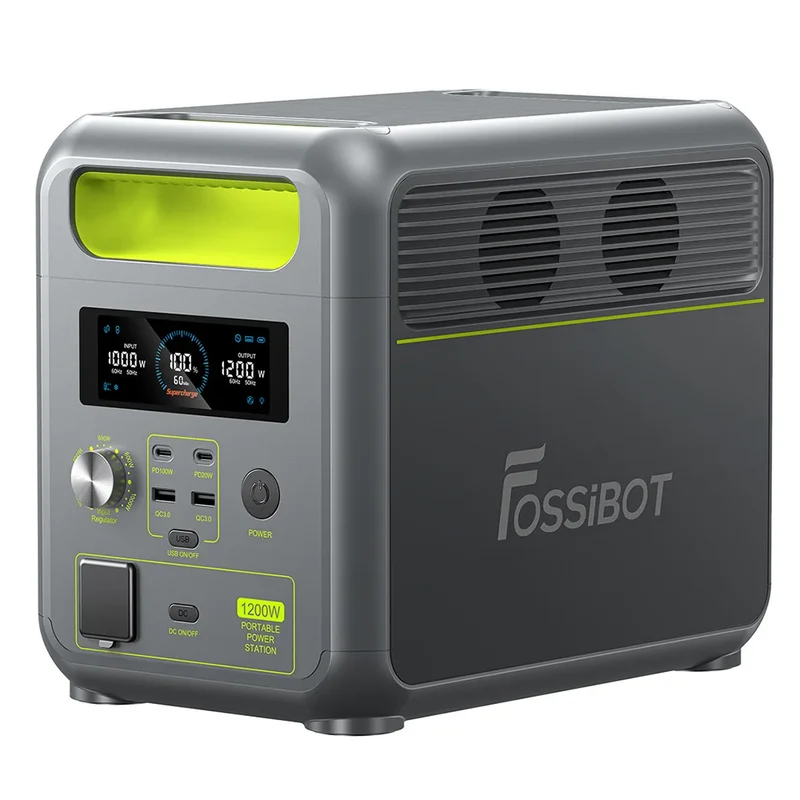 Station d'Alimentation Portable FOSSiBOT F1200 – 1024Wh, 1200W