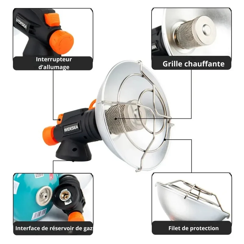 Chauffage de Camping Portable