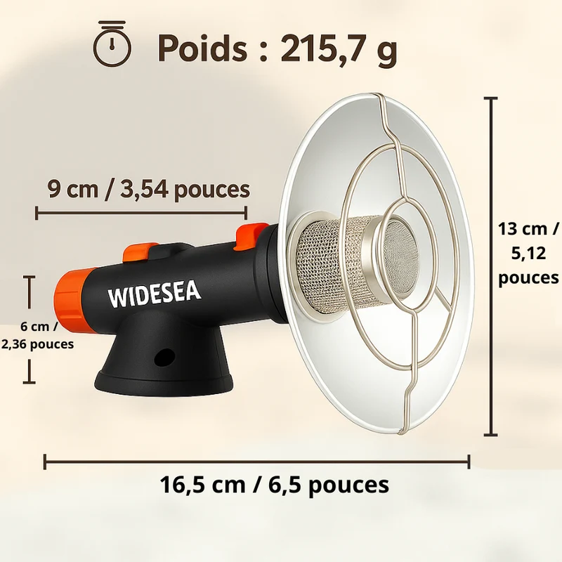 Chauffage de Camping Portable