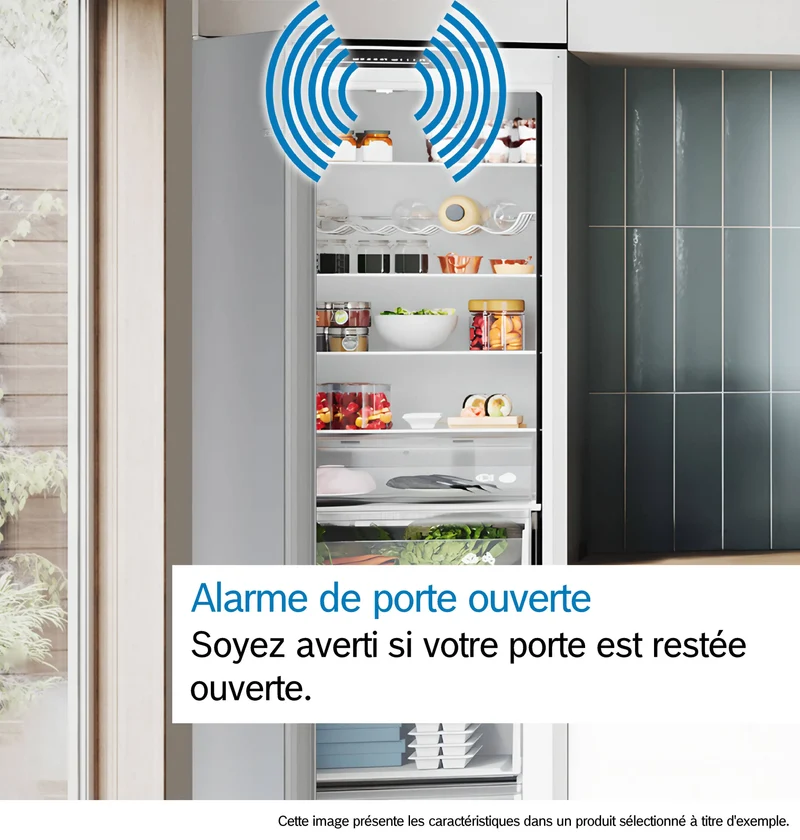 Congélateur BOSCH GSN58VWEV Série 4 NoFrost Blanc 191cm Pose Libre