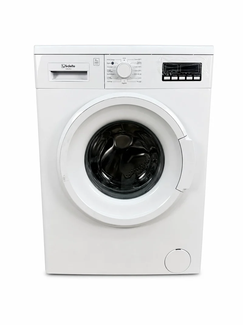Lave-linge hublot VEDETTE LFV484QWT 8kg