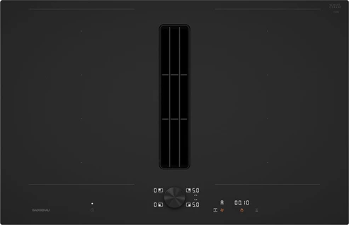 Plaque de cuisson avec hotte intégrée Gaggenau CV282101M NOIR MAT