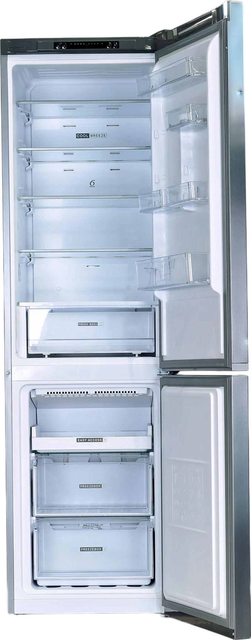 Réfrigérateur Avec Congélateur 367 Litres Reconditionné WHIRLPOOL W7X93AOX1