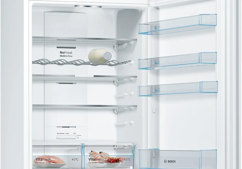 Réfrigérateur combiné BOSCH KGN49XWEA pose-libre 203 x 70 cm Blanc