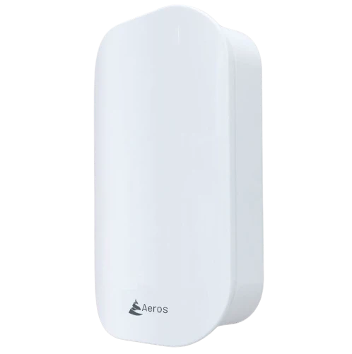 Compteur de poussières fines Aeros Pro – Appareil de mesure professionnel de la qualité de l'air pour le CO₂, les poussières fines et les COV