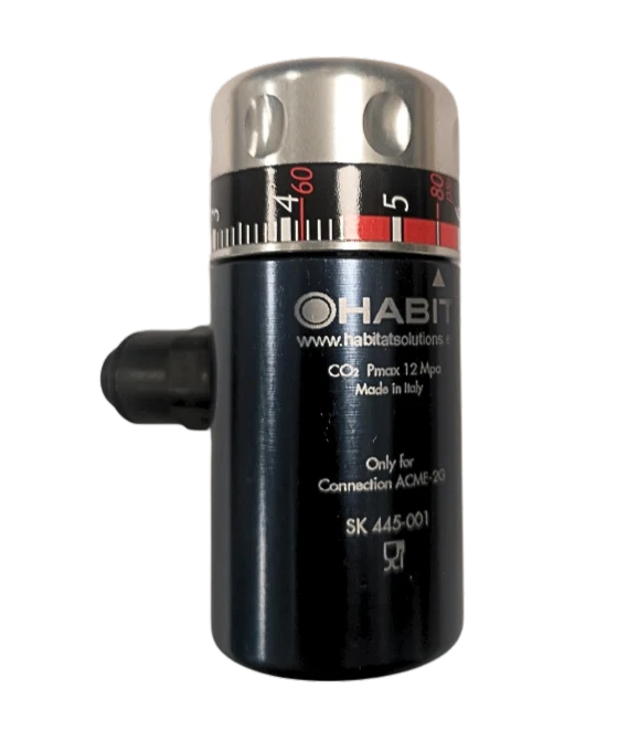 Adaptateur/détendeur CO₂ Habit – passez aux bouteilles de CO₂ standard et abordables de 425 grammes