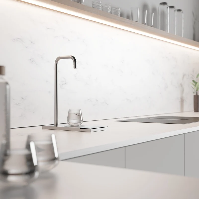 Robinet d'eau Habit Tap T2 MONTÉ EN SURFACE avec refroidisseur d'eau intégré économe en énergie | 1 à 75 utilisateurs (50 ou 80 litres/heure)