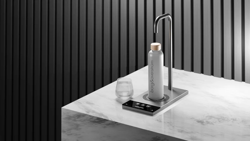Robinet d'eau Habit Tap T2 MONTÉ EN SURFACE avec refroidisseur d'eau intégré économe en énergie | 1 à 75 utilisateurs (50 ou 80 litres/heure)