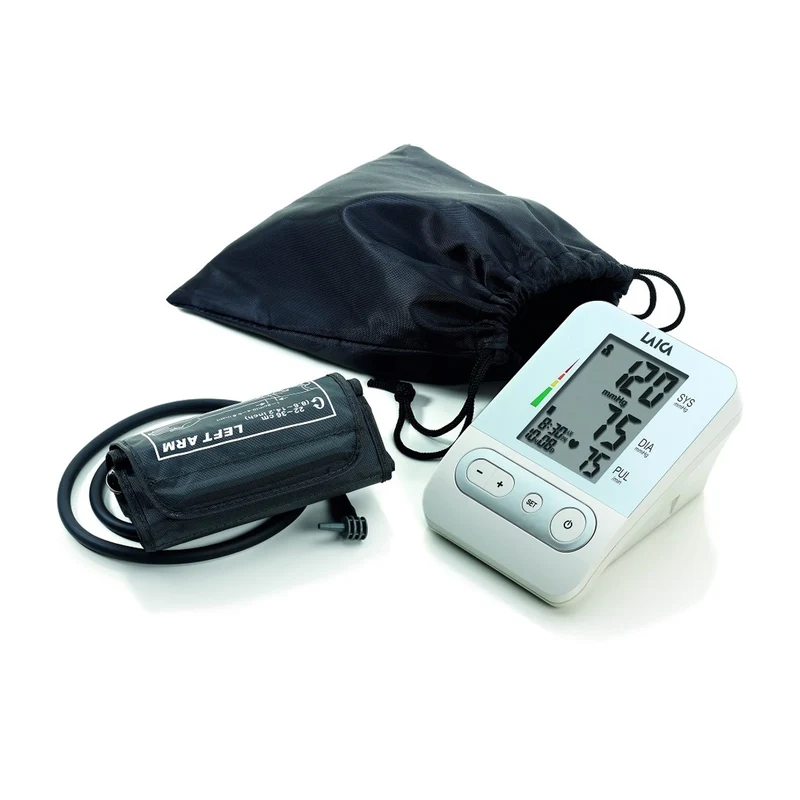 Tensiomètre automatique au bras Laica (BM2301) - mémoire max 120 mesures | Maintenant temporairement avec thermomètre GRATUIT