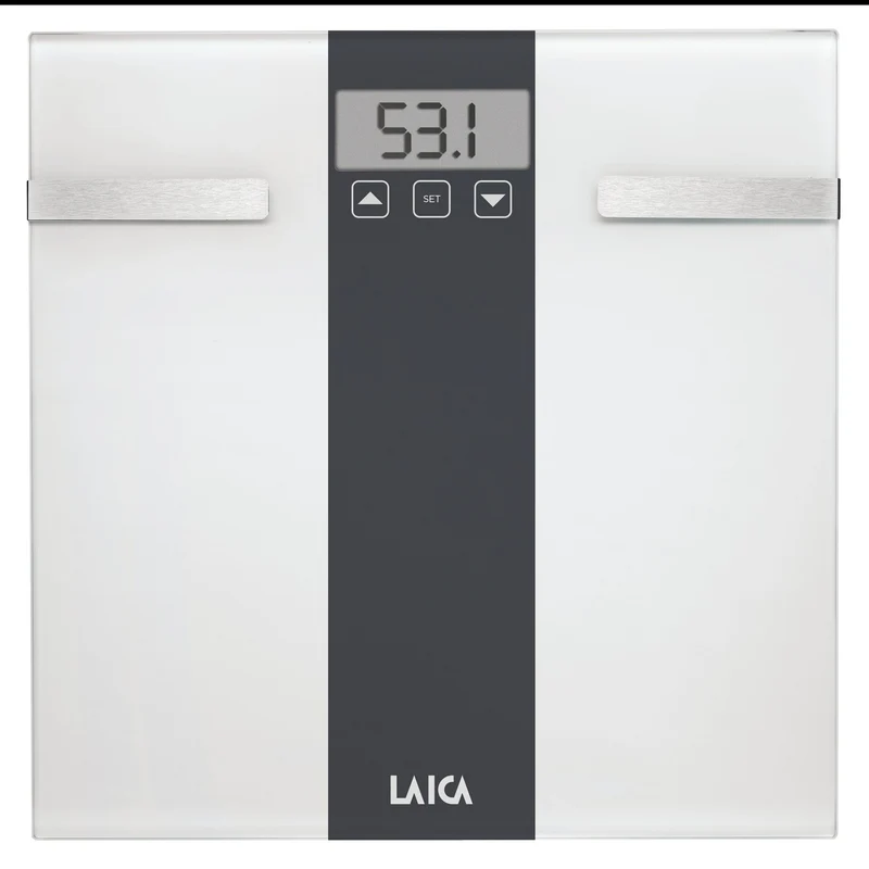Balance Laica PS5000W avec analyse corporelle complète jusqu'à 180 kg - balance personnelle numérique
