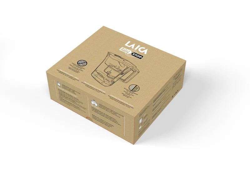 Carafe filtrante à eau Laica MicroPlastic-STOP (UFSBE02) - filtre à eau élimine les microplastiques - capacité 3 litres