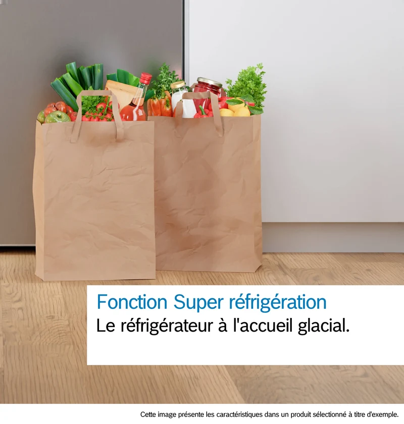 Réfrigérateur combiné BOSCH NoFrost KGN56XLEB