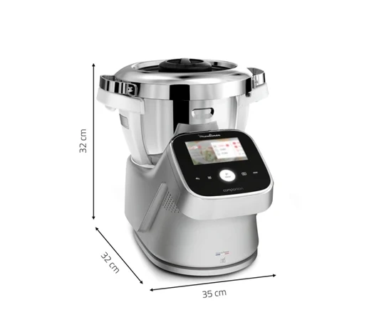Robot cuiseur Moulinex I-Companion Touch Pro 18 Modes, 4,5 L HF93ECF0