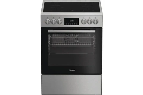 Cuisinière vitrocéramique Indesit I6V5LCX inox