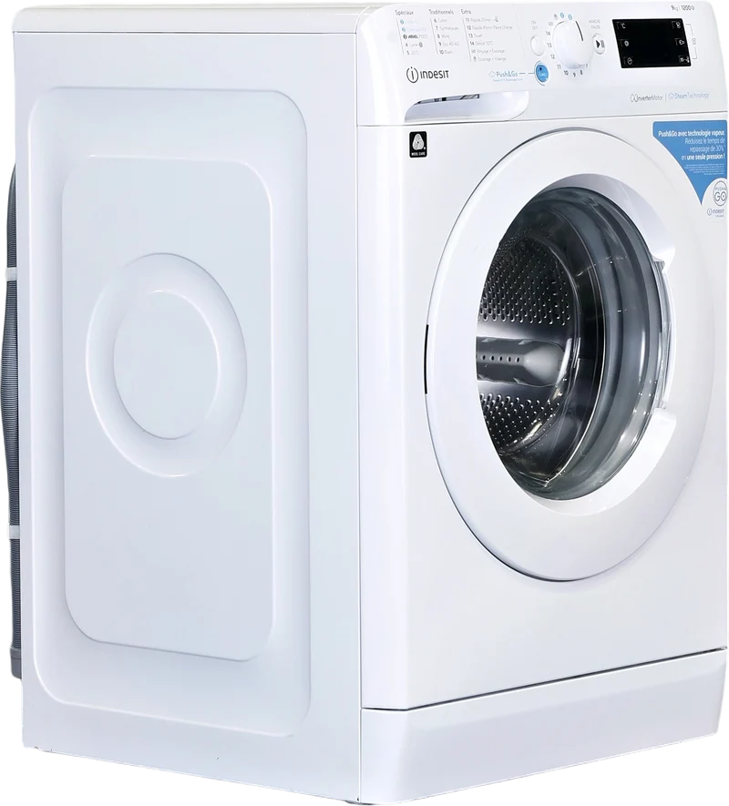 Lave-linge Hublot 9 kg Reconditionné INDESIT BWE91296XWVFR