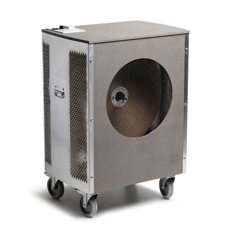 Purificateur d'air autonettoyant industriel mobile LightAir CellFlow Ind5000 Mobile SC | Capacité 5.000 3 mXNUMX/heure