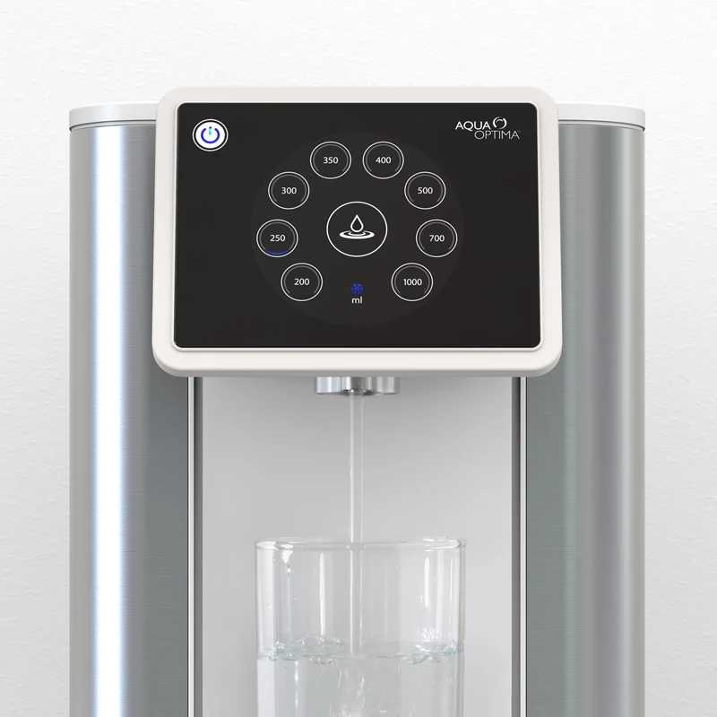 Fontaine à eau froide Aqua Optima Aurora SECOND CHANCE avec système de dosage et filtre à eau