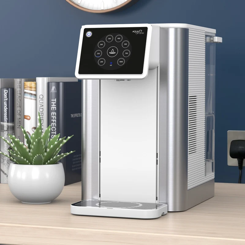 Fontaine à eau froide Aqua Optima Aurora SECOND CHANCE avec système de dosage et filtre à eau