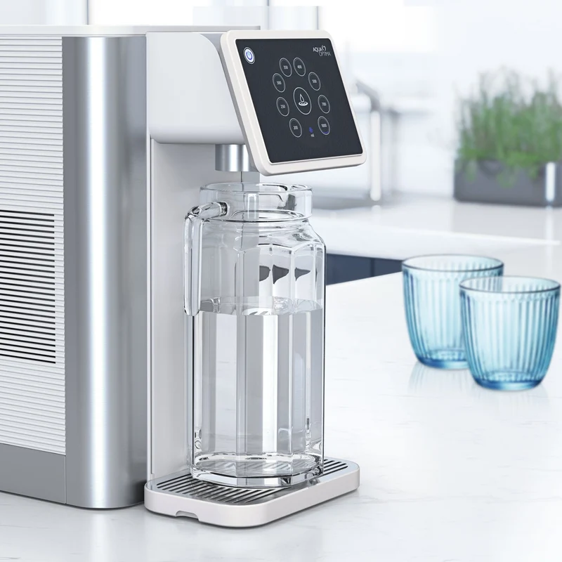 Fontaine à eau froide Aqua Optima Aurora SECOND CHANCE avec système de dosage et filtre à eau