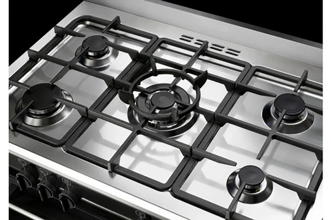 Piano de cuisson Airlux CC902GTBK3 - 90CM GAZ NOIR