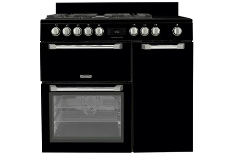 Piano de cuisson Leisure CUISINEMASTER PRO 100cm gaz et vitro Noir - PR100F560K