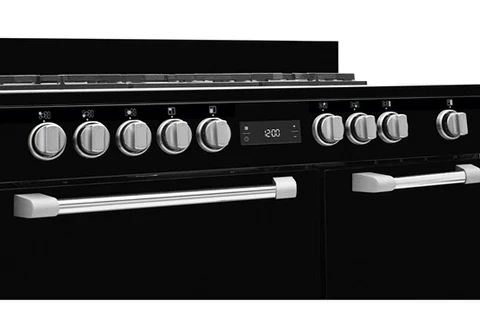 Piano de cuisson Leisure CUISINEMASTER PRO 100cm gaz et vitro Noir - PR100F560K