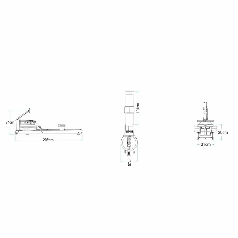 WaterRower Original Noyer Power Pulley