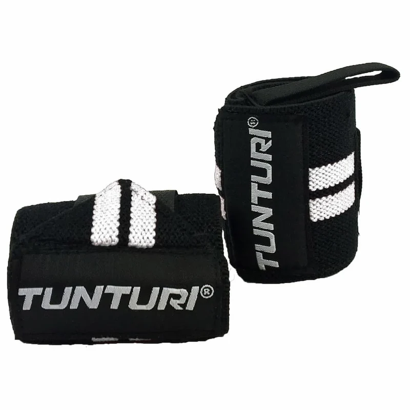 Wrist Wraps Noir et Blanc (la paire)