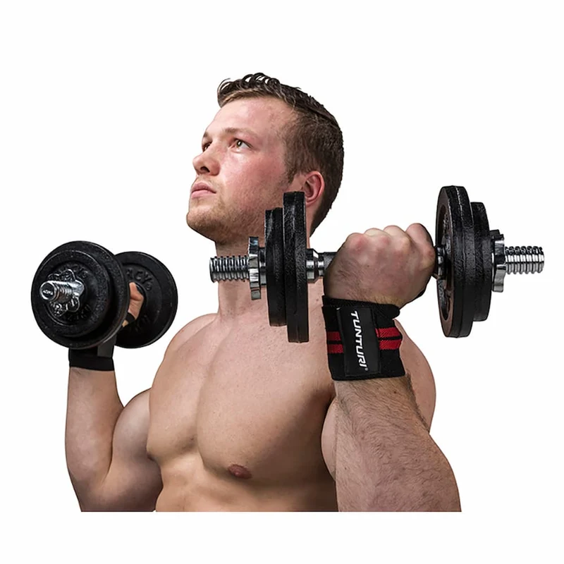 Wrist Wraps Noir et Rouge (la paire)