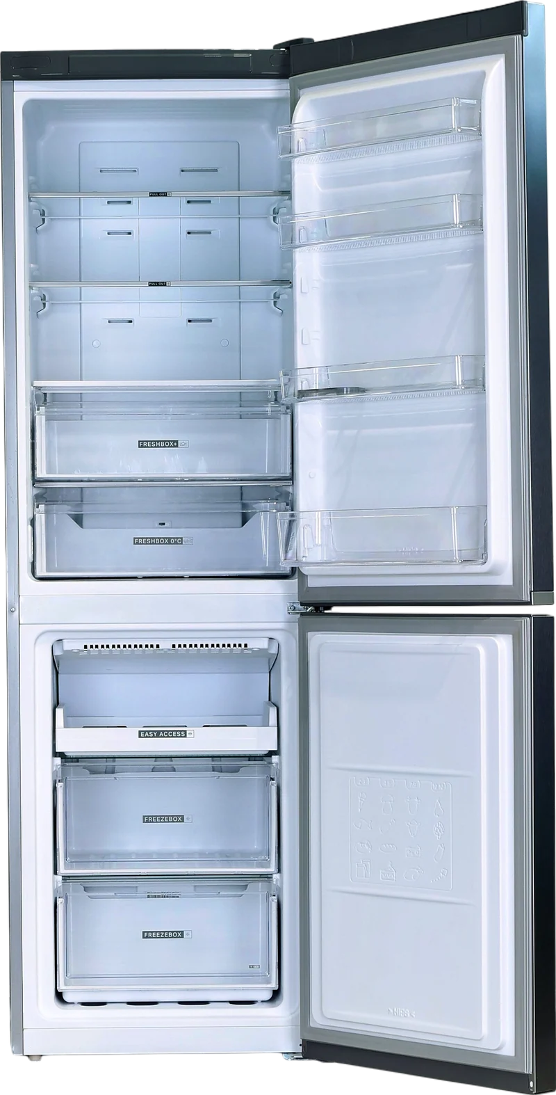 Réfrigérateur Avec Congélateur 343 Litres Reconditionné WHIRLPOOL W7821OOX