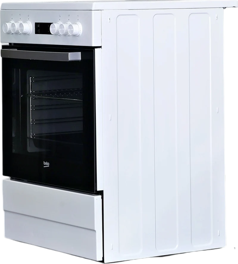 Cuisinière Vitrocéramique 72 L Reconditionné BEKO FSE67300WCS