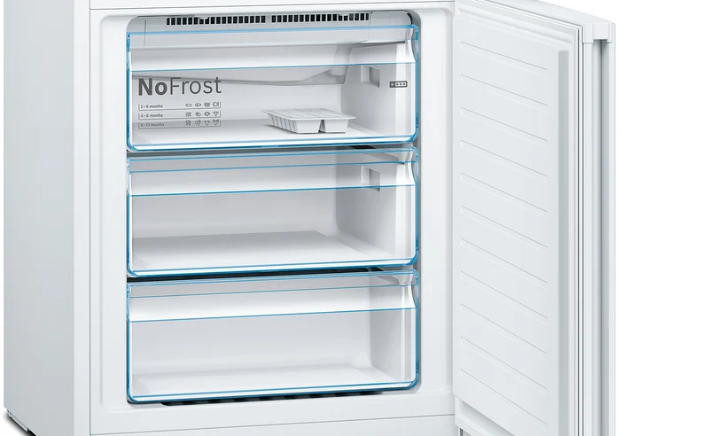 Réfrigérateur Avec Congélateur 438 Litres Reconditionné BOSCH KGN49XWEA