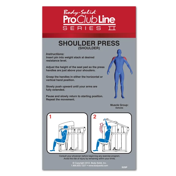 Shoulder press 140 kg
