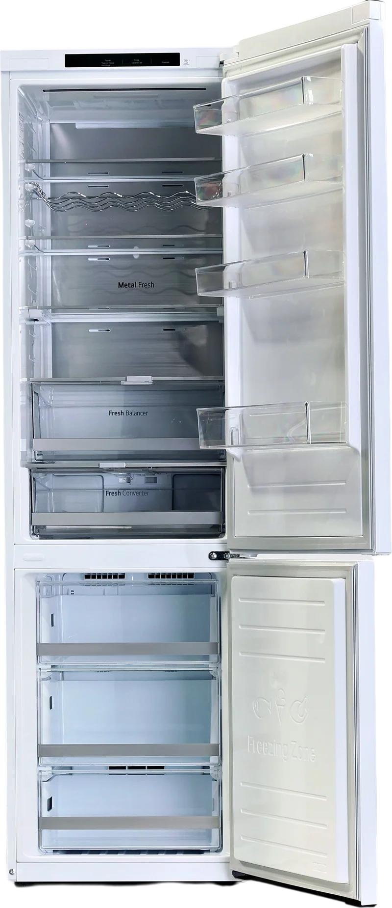 Réfrigérateur Avec Congélateur 384 Litres Reconditionné LG GBB72SWVDN