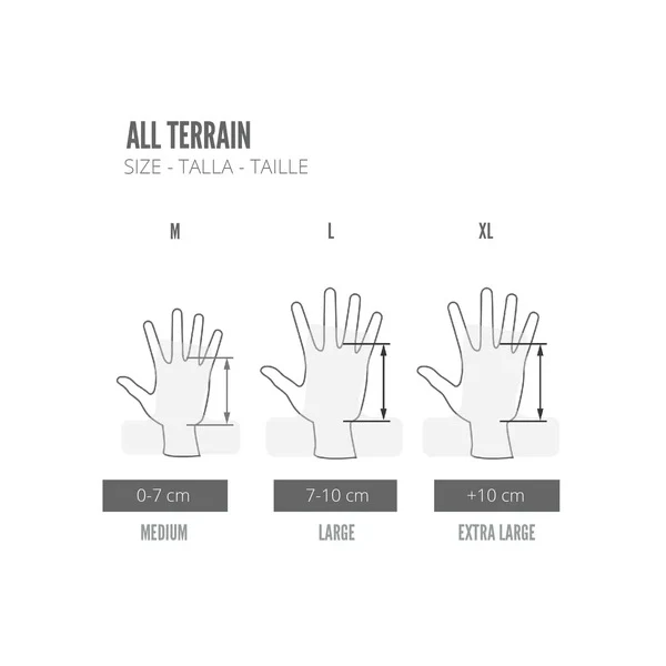 All Terrain Maniques Orange Taille XL