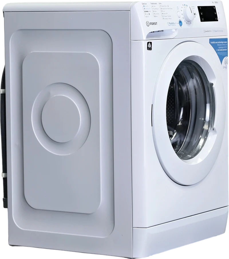 Lave-linge Hublot 9 kg Reconditionné INDESIT BWE91296XWVFR