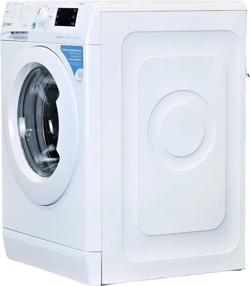 Lave-linge Hublot 9 kg Reconditionné INDESIT BWE91296XWVFR