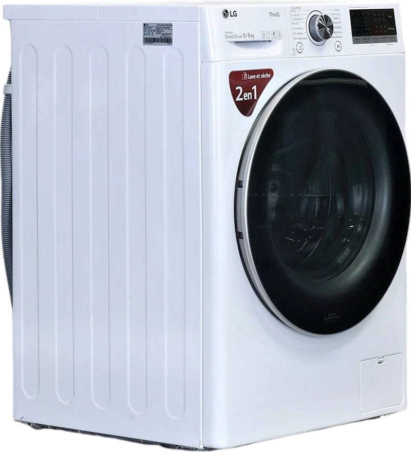 Lave-linge Sechant 9 kg Reconditionné LG F964V71WRHT