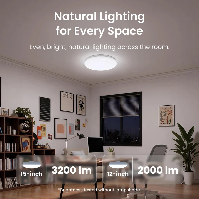 SwitchBot RGBICWW Ceiling Light 15inch