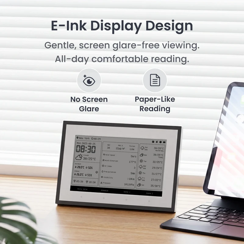 SwitchBot E-Ink Home Dashboard